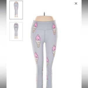 Feed Me Fight Me Capri leggings